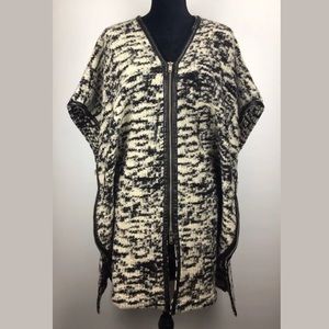 Diesel Poncho XS W-TOKY V Neck Front Zip NWT G8487